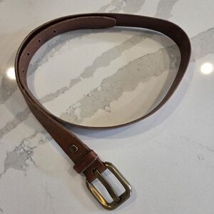 Fossil Brown Leather Belt